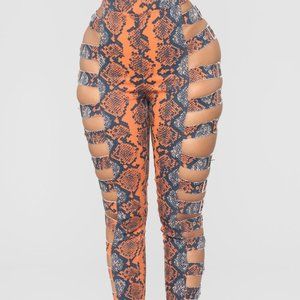 Slither Through Buckle Pants